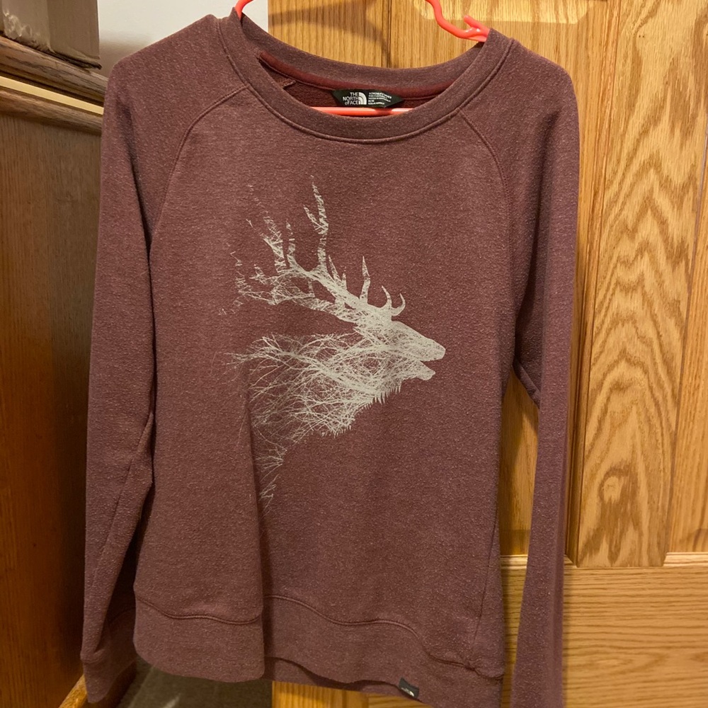 North Face crew neck